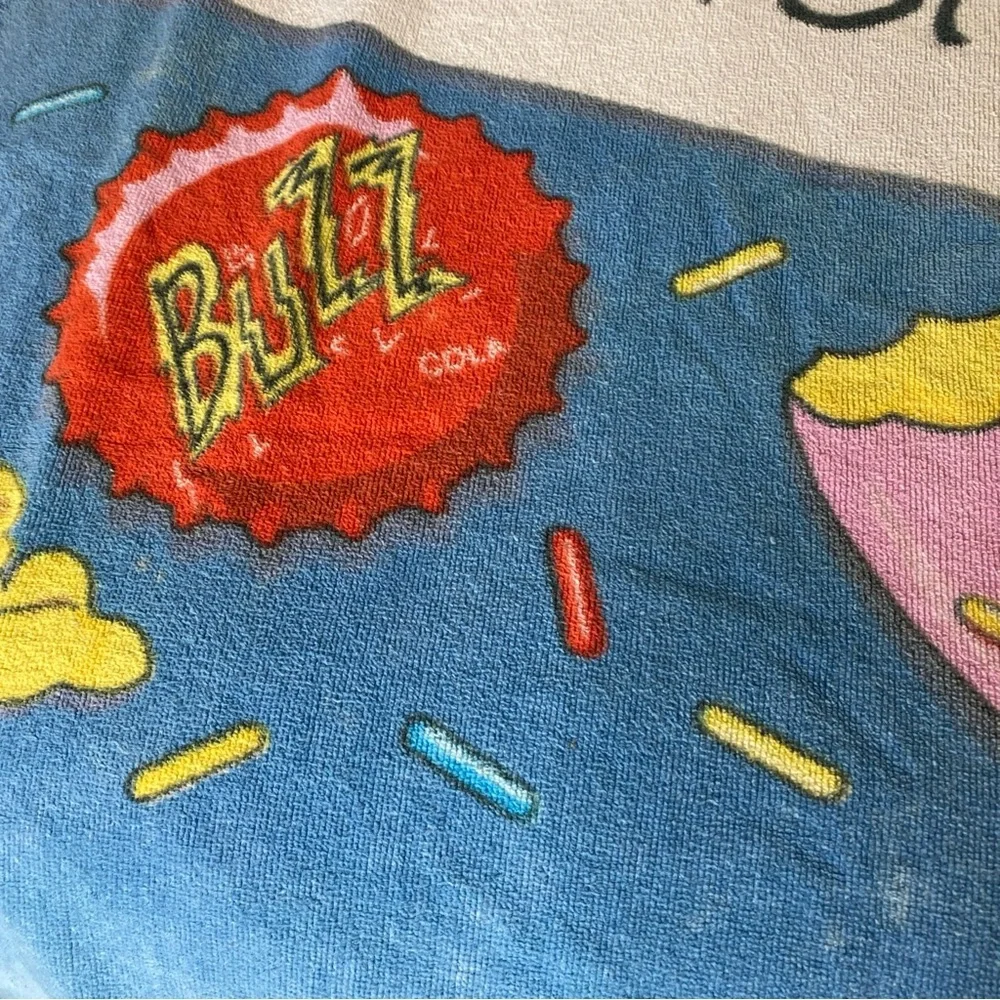 The Simpsons Universal Studios beach towel Theme Park Best Vacation Ever